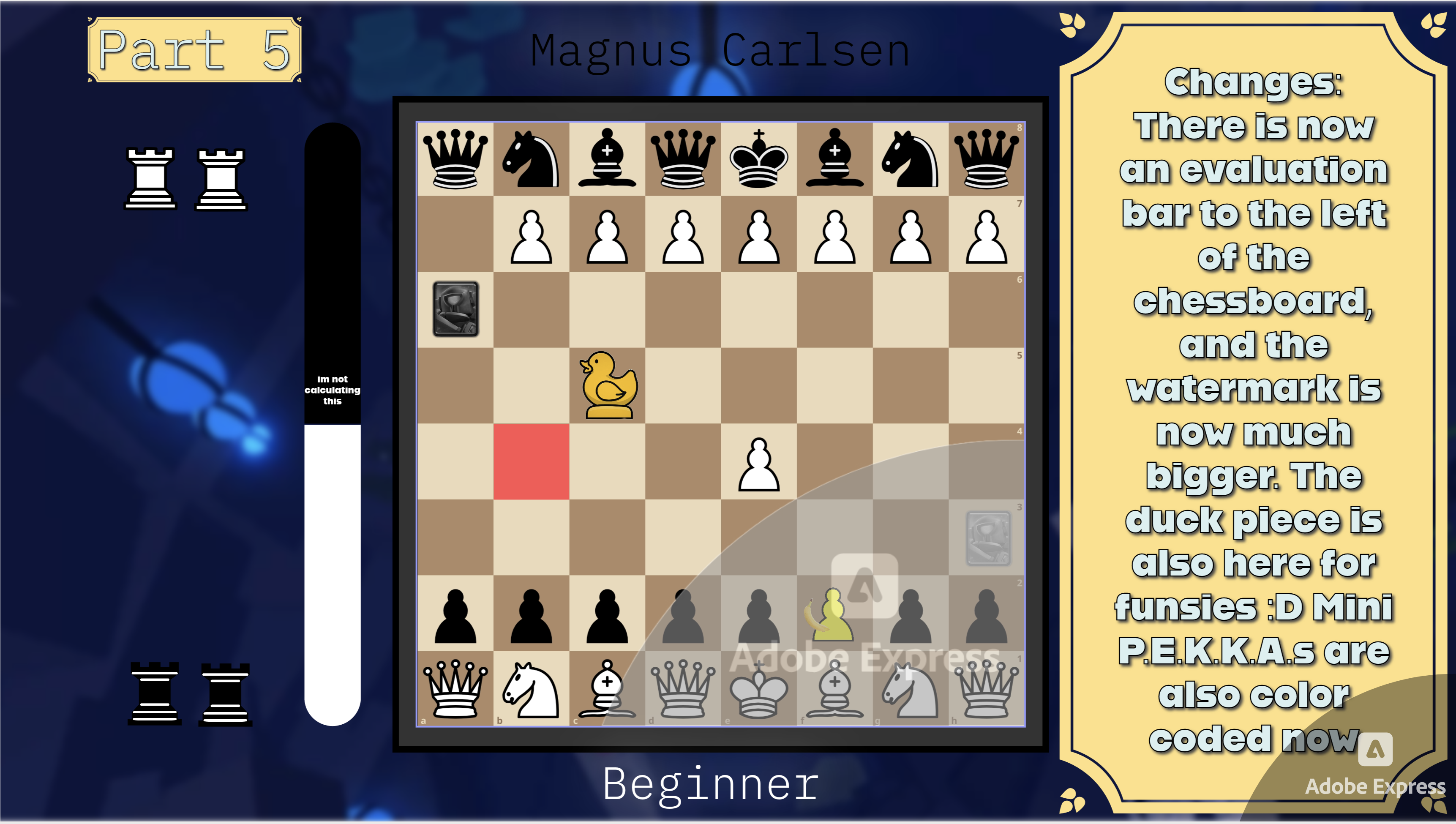 JTOH Wiki Chess, Part 2: Snacking on that potassium