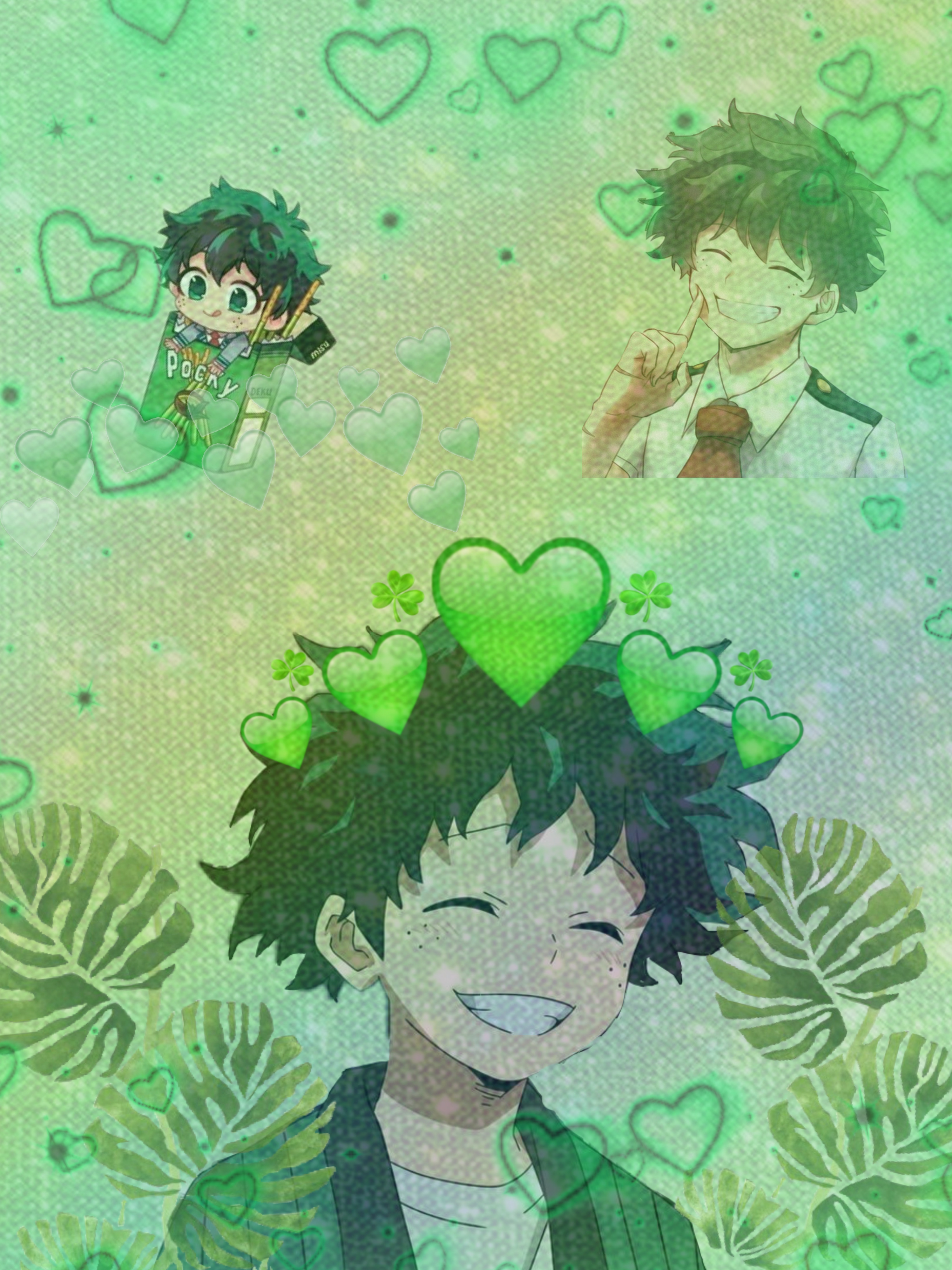 Deku Izuku Wallpaper 💚🤍 Fandom