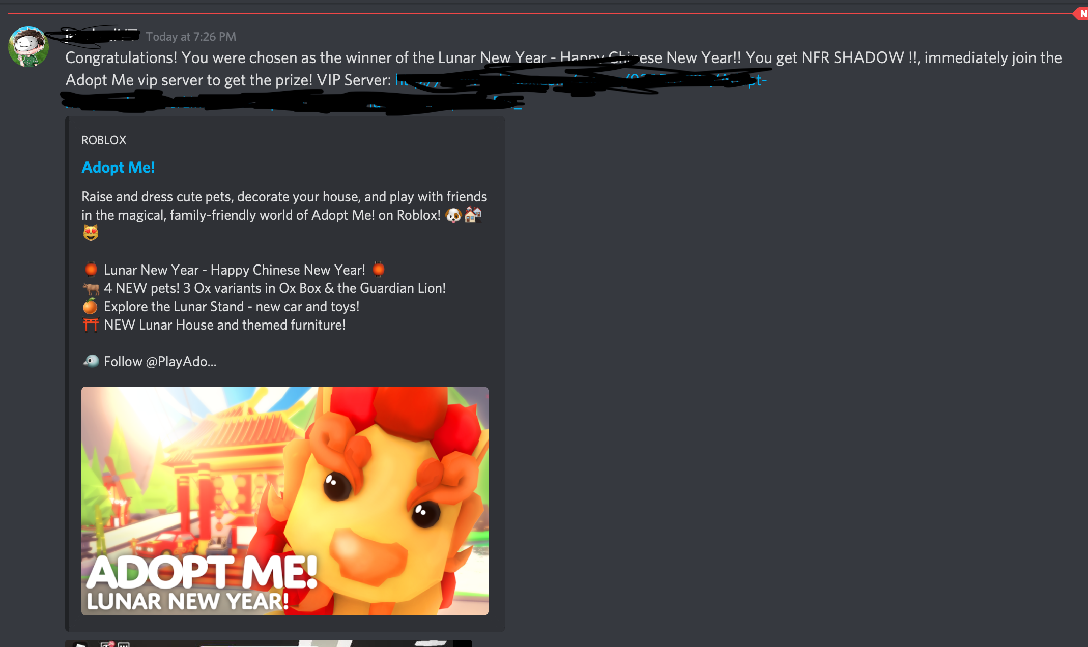Please Read Possible Scammer On Discord Fandom - roblox adopt me discord servers