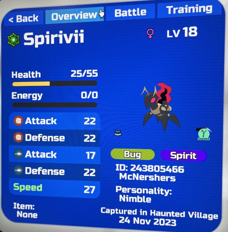 Spirivii, Loomian Legacy Wiki