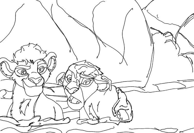 My first Line Art! Fandom