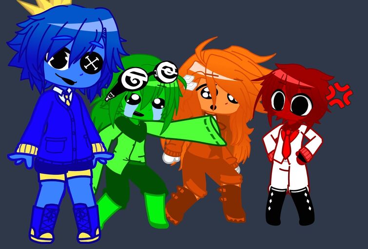 My Rainbow Friends Au Ocs (Part 2 Gacha Ultra) by JackConor on