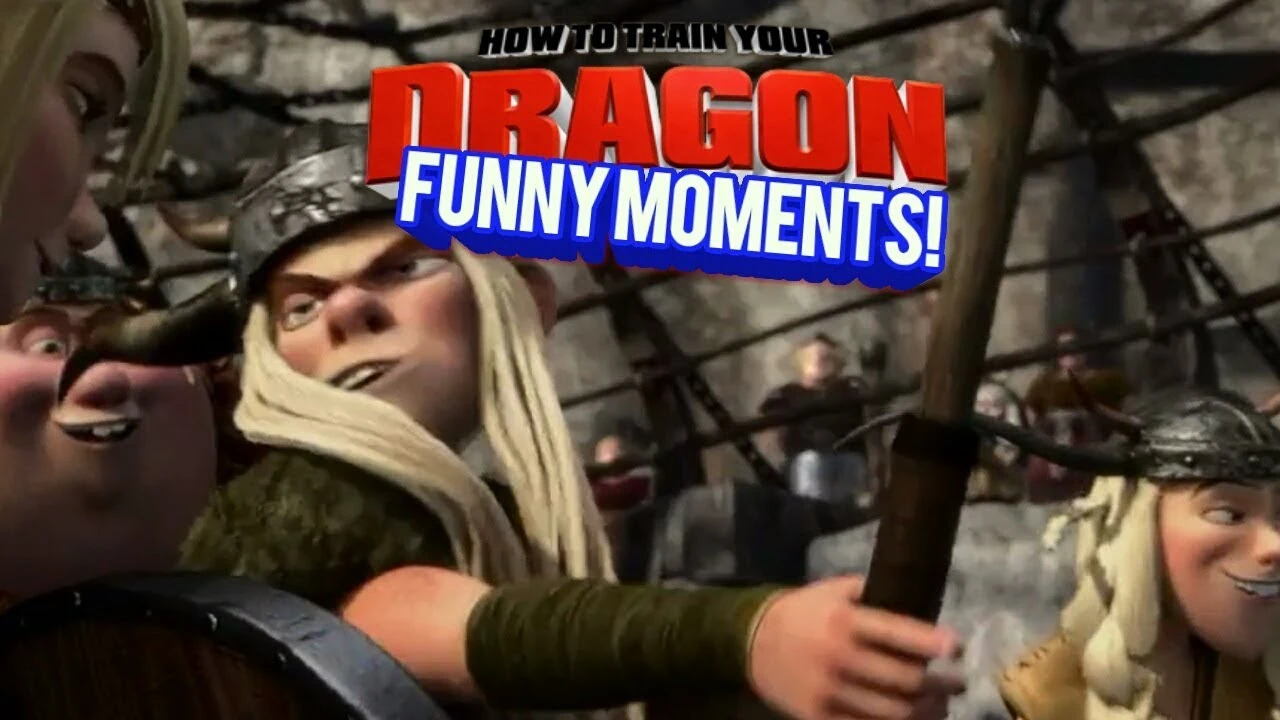How To Train Your Dragon Funny Moments! Fandom