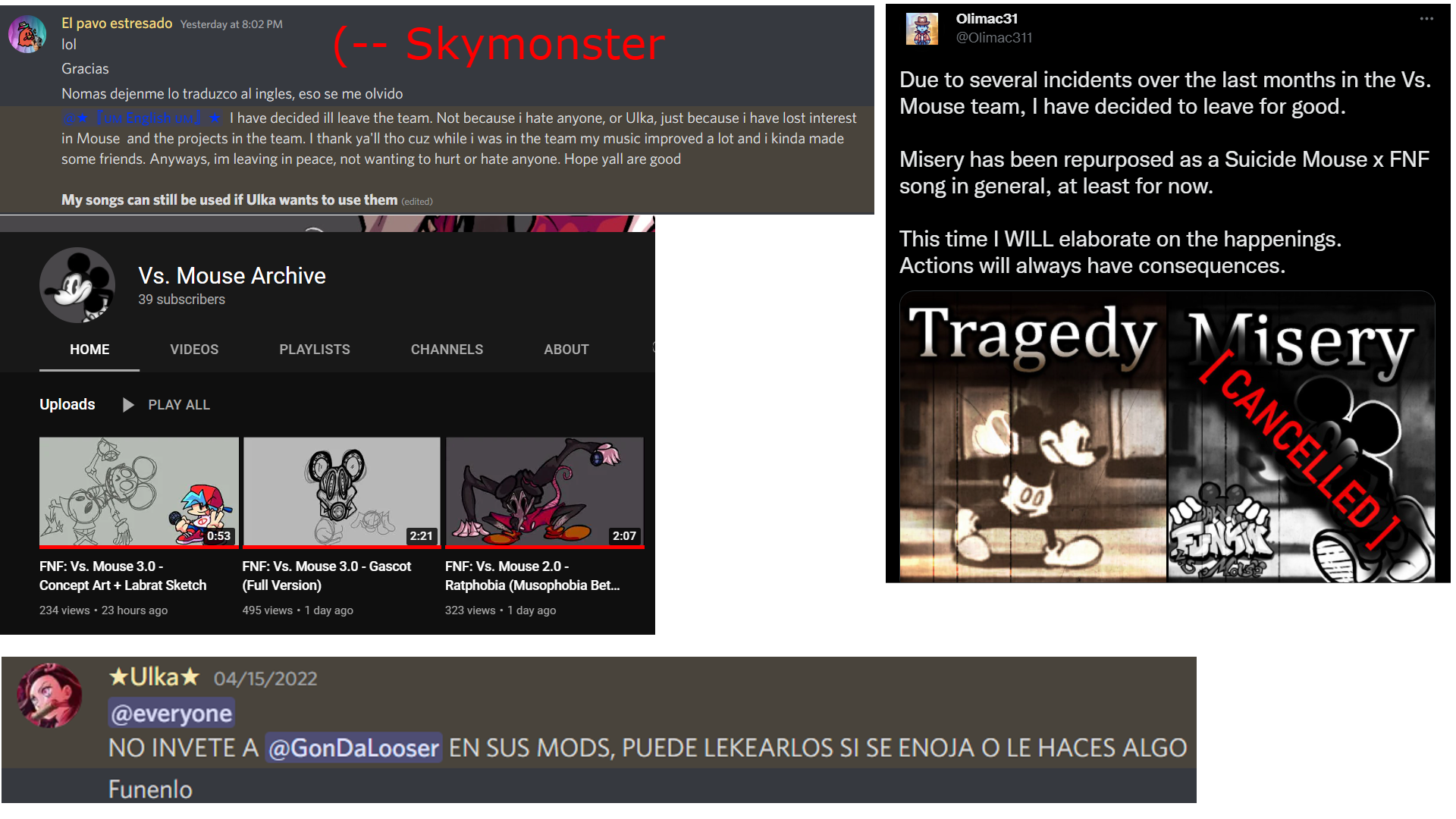 Vs. Mouse is dying Fandom