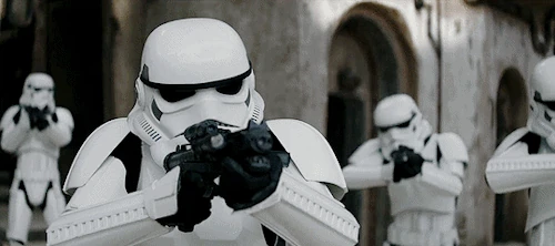 Image result for stormtroopers shooting  gif