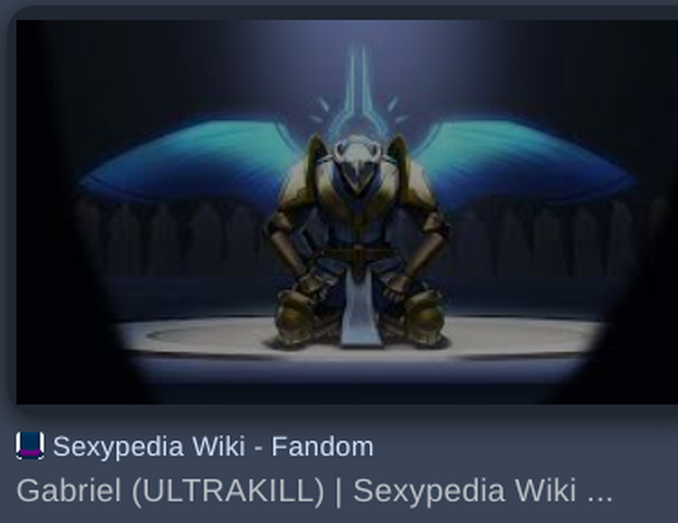 What the fuck is the wiki : r/Ultrakill