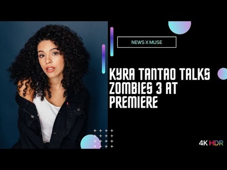 Kyra Tantao Talks Zombies 3 at Premiere 