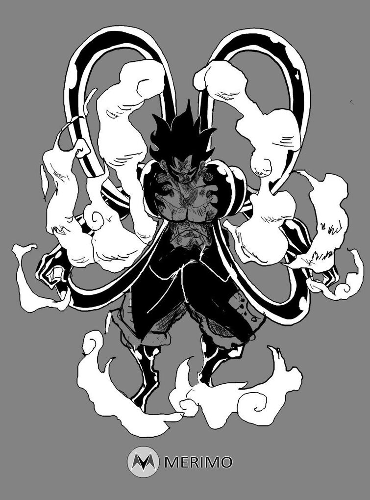 Gear 5 Luffy with logo