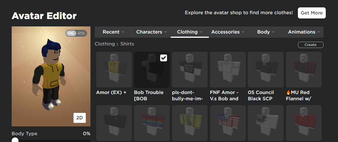 You can change the Avatar Editor Background to anything you want (If you  are skilled enough to edit and make one in studio) : r/roblox