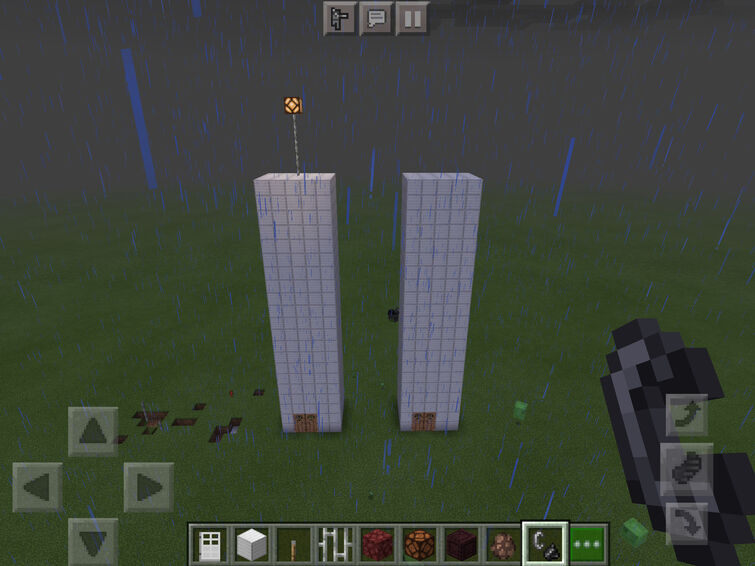 minecraft twin towers