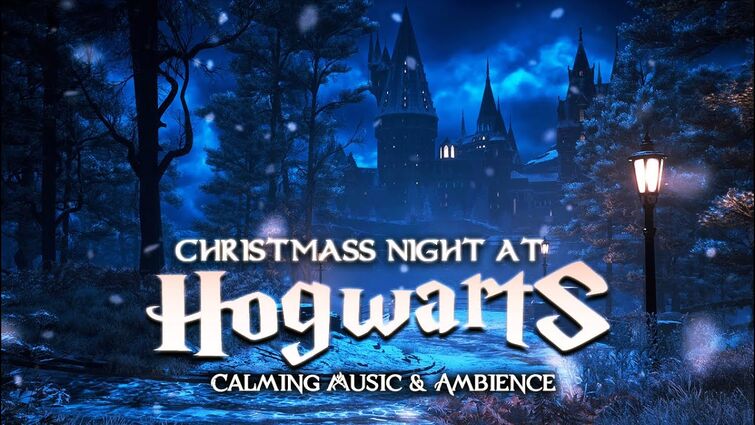 Christmas Night at Hogwarts - Enchanting Harry Potter Music and Ambience
