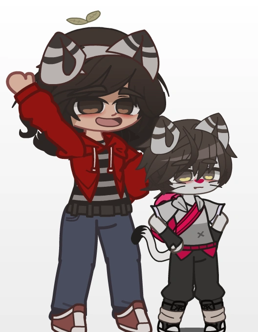I made Gabby and Pandy in Gacha Club! Fandom