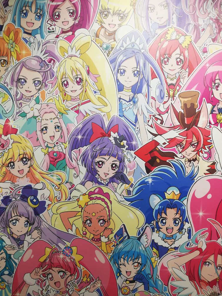 New Precure All Stars F movie poster in TOEl headquarters ✨ : r