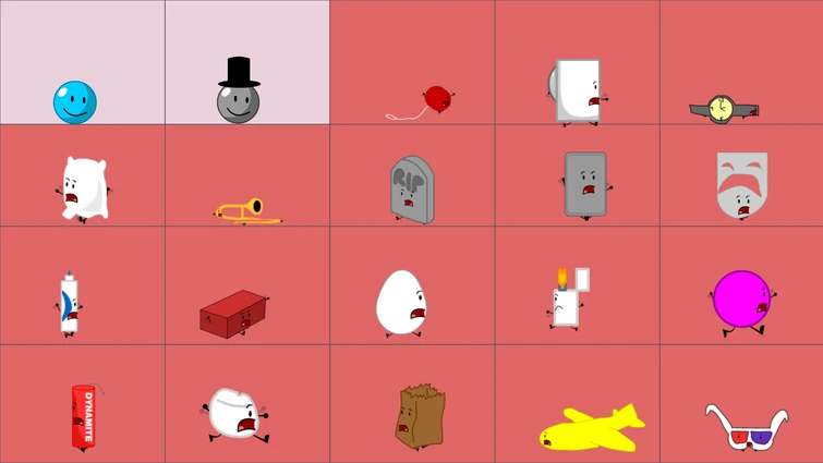 BFDI Recommended Characters VV 39 (VTE) | Fandom