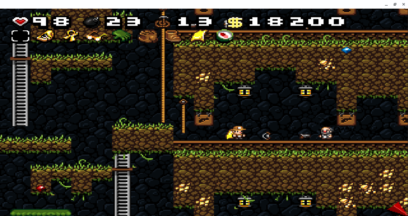 Spelunky free to play in your browser