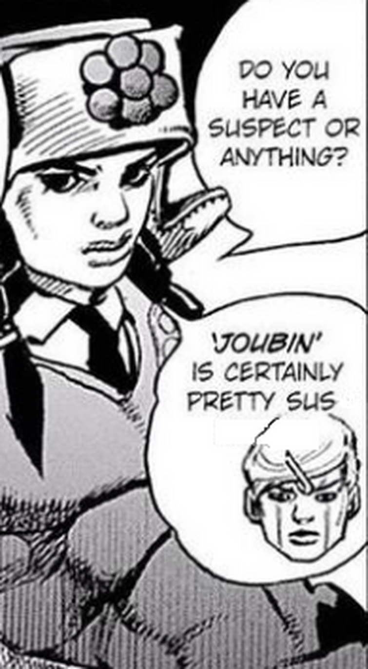 Outright Plagiarizing JoJo Having no JoJo reference (most anime) Having a JoJo  reference at least one