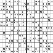 20x20 Sudoku