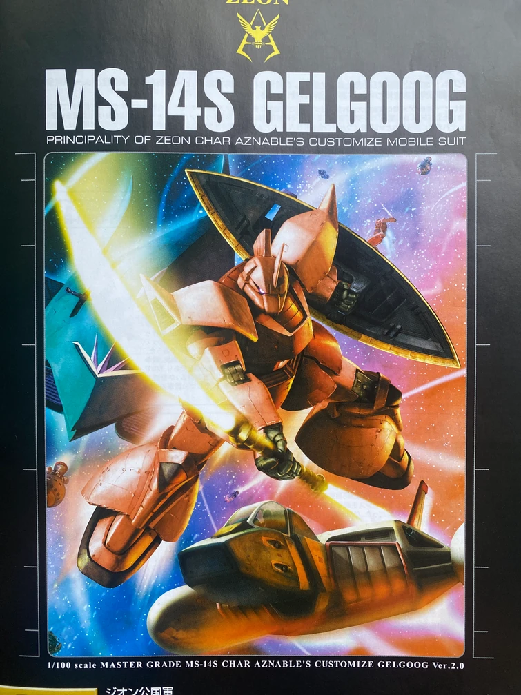 Time to start the Sleeves Gelgoog 2.0 build. Using some Mr. Color and a