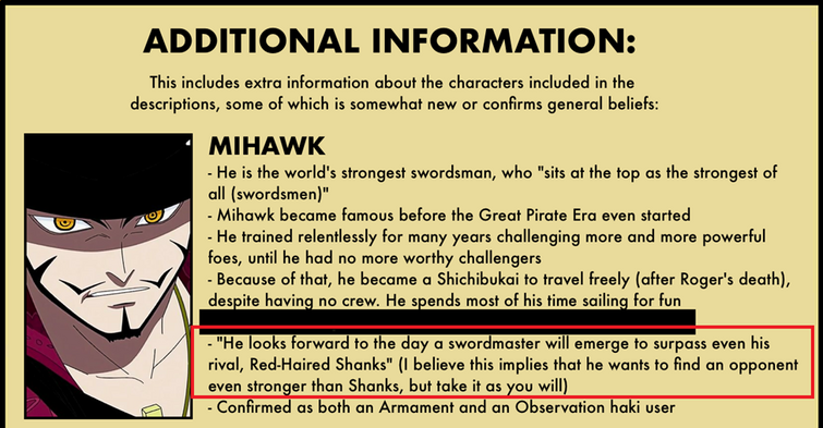 Is Mihawk the strongest Swordsman in One Piece?