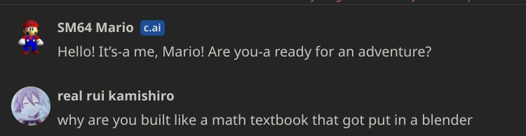 character ai raging and funny moments | Fandom