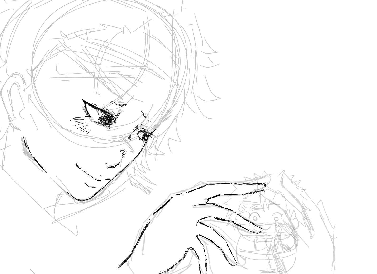 WIP art I'm never going to finish. | Fandom image.