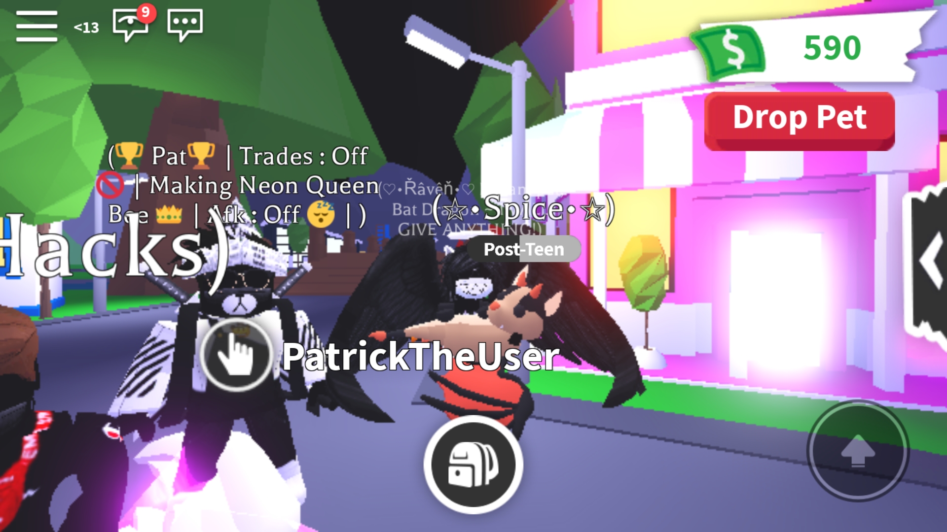 Roblox queen me