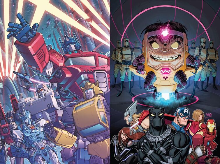 Marvel and 2024 transformers crossover