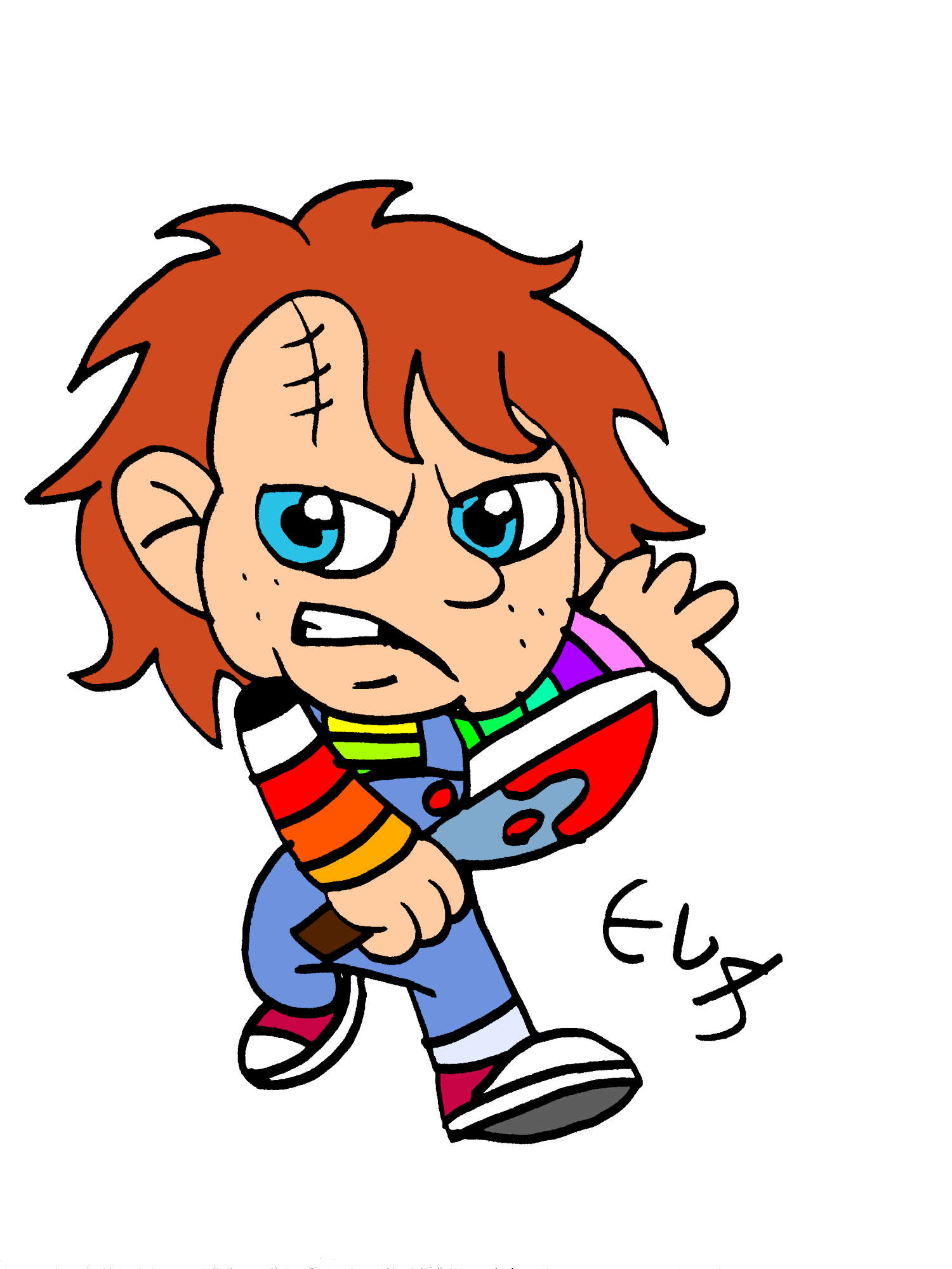 My drawing of Chucky Fandom