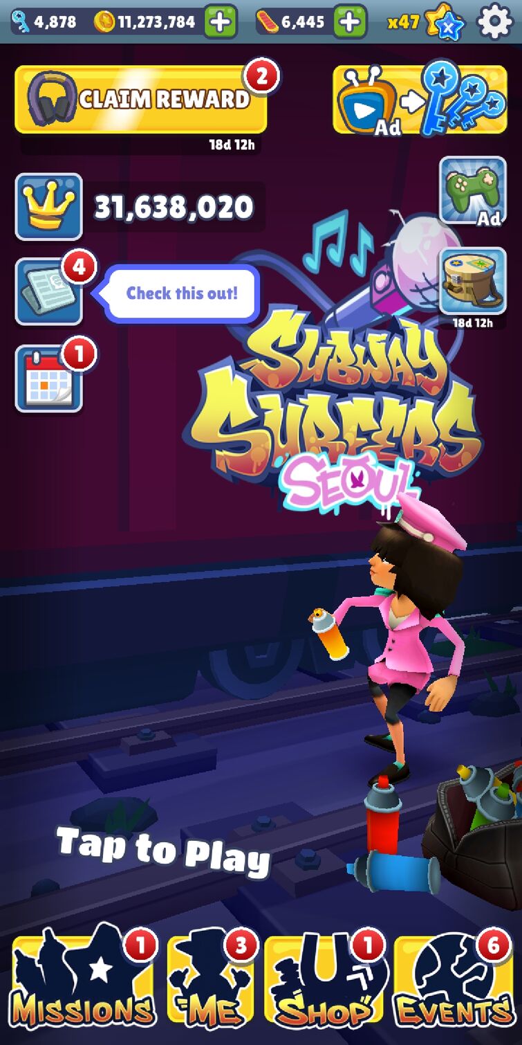 Subway Surfers - You've got a VIP ticket to SEOUL! 🎟️🎶