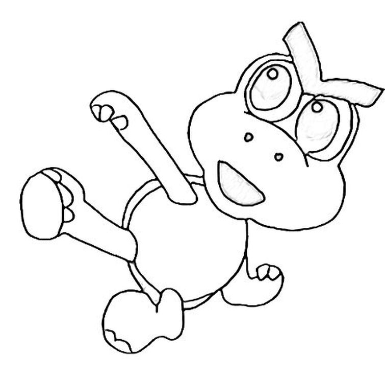 koopa troopa coloring pages