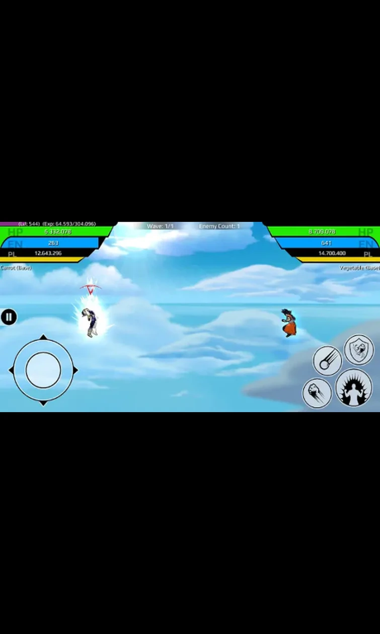 In this game they called kakarot to carrot and vegeta to vegetables