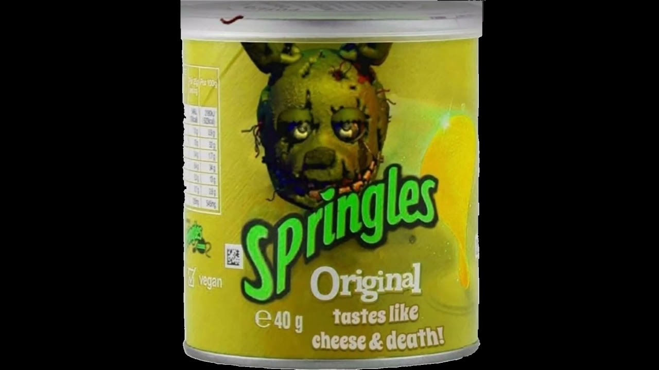 Five Nights at Freddy's (FNAF) Pringles Can Labels - FNAF Party