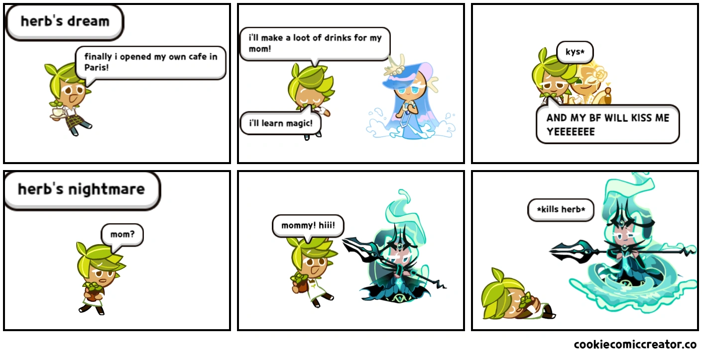 Herb's dream and nightmare Fandom