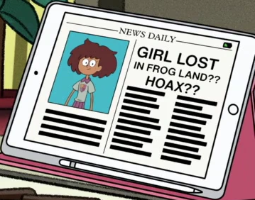 Amphibia and The Owl House crossover panel, Amphibia Wiki