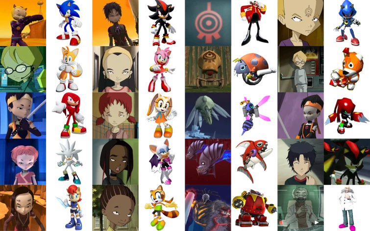 Sonic characters as Code Lyoko characters (P.S., Happy Thanksgiving ...