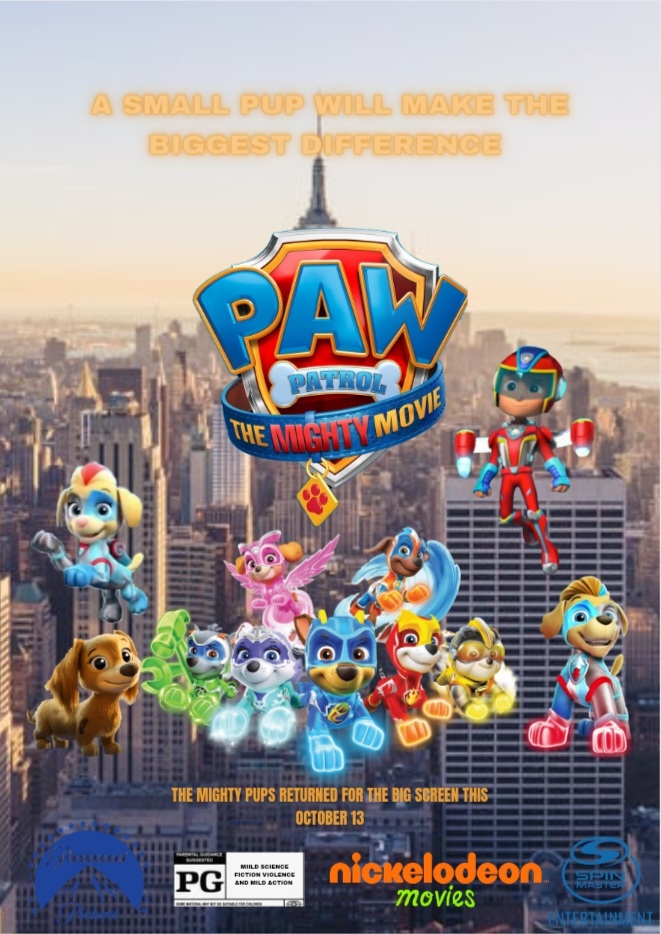 Why Does 'PAW Patrol: The Mighty Movie' Have a PG Rating?