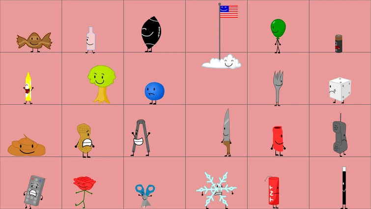 BFDI Recommended Characters Viewer Voting 1 (VTE) | Fandom