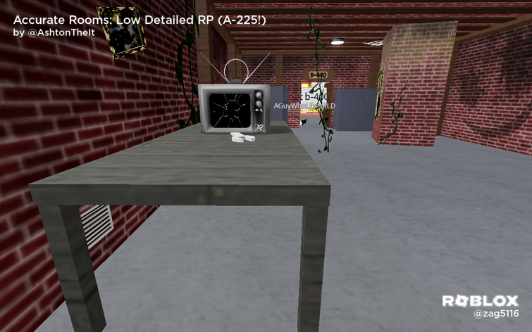 The Rooms Low Detailed Roleplay (Fixed) - Roblox