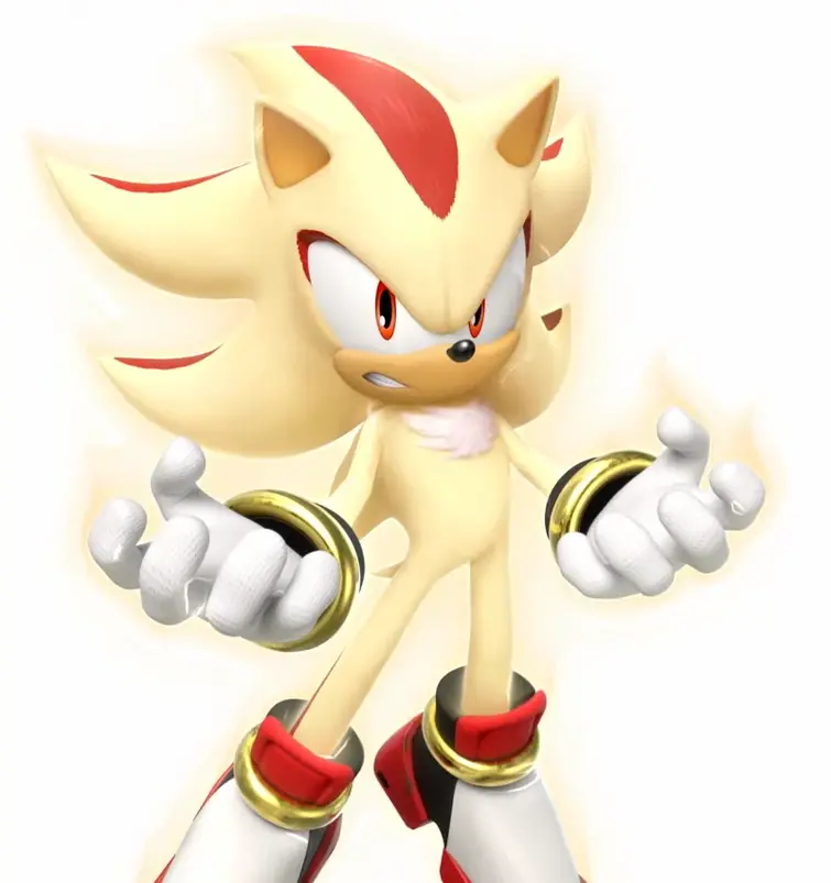 Super Sonic And Super Shadow And Super Silver And Super Knuckles