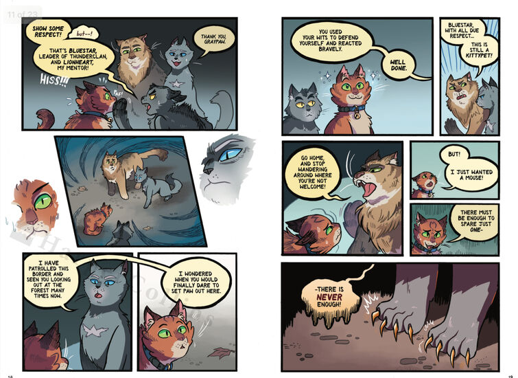 more-warrior-cat-graphic-novel-official-sneakpeaks-fandom