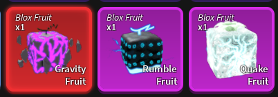 What's the demand like for Gravity or Rumble? Genuinely trying to figure  out if they're wanted or not : r/bloxfruits
