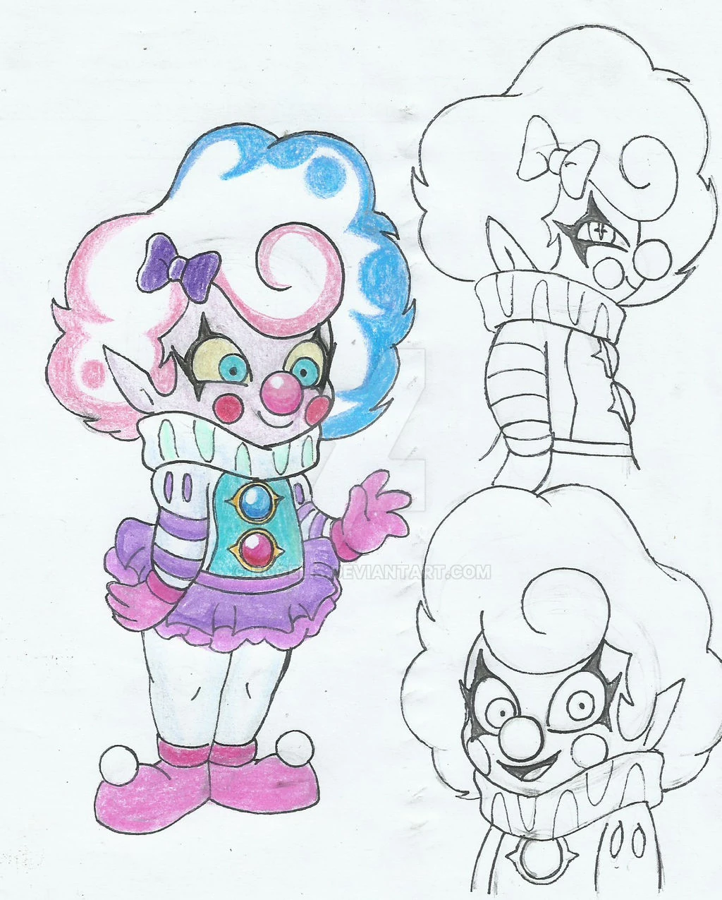 Kirby OC Taffy the Clown Fandom
