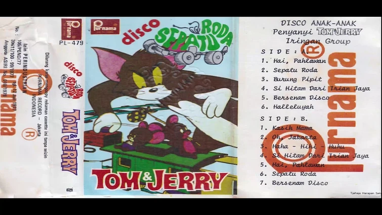 Tom & Jerry - Haha - Hihi - Huhu (Daddy Cool, Boney M. Indonesian Cover)