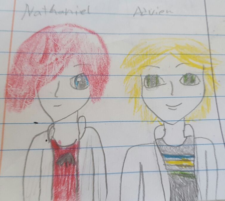 Young ❤Nathaboo❤ and Adrien!