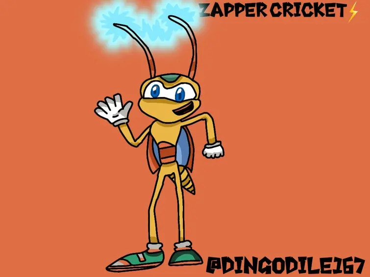 Zapper Cricket (Crash Bandicoot OC) | Fandom