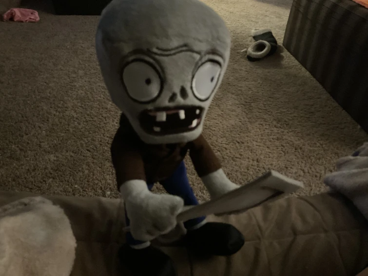 I got the screen door zombie plush Fandom