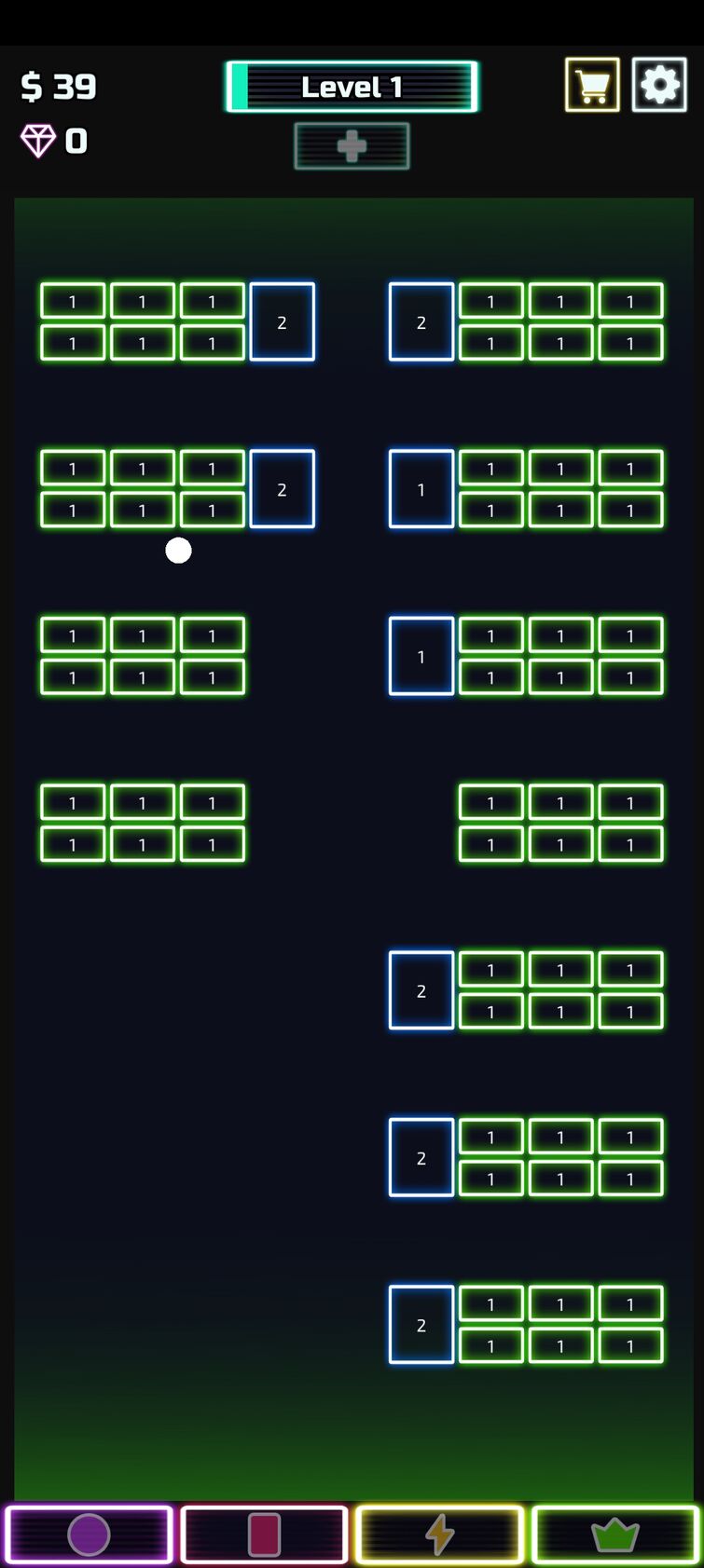 Mobile version of idle breakout fandom