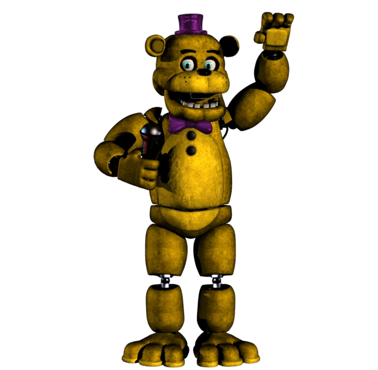 All animatronics of Five Nights at Freddy’s cronological timeline (from