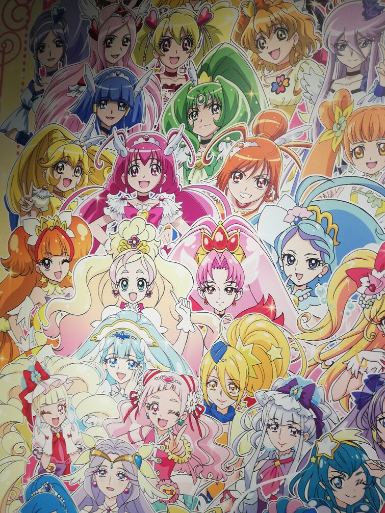 New Precure All Stars F movie poster in TOEl headquarters ✨ : r