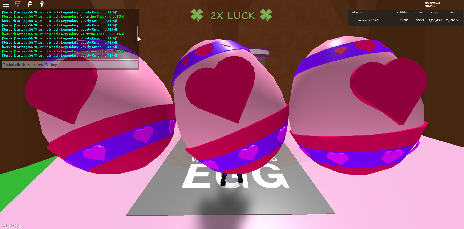 Bubble Gum Simulator Vip Server